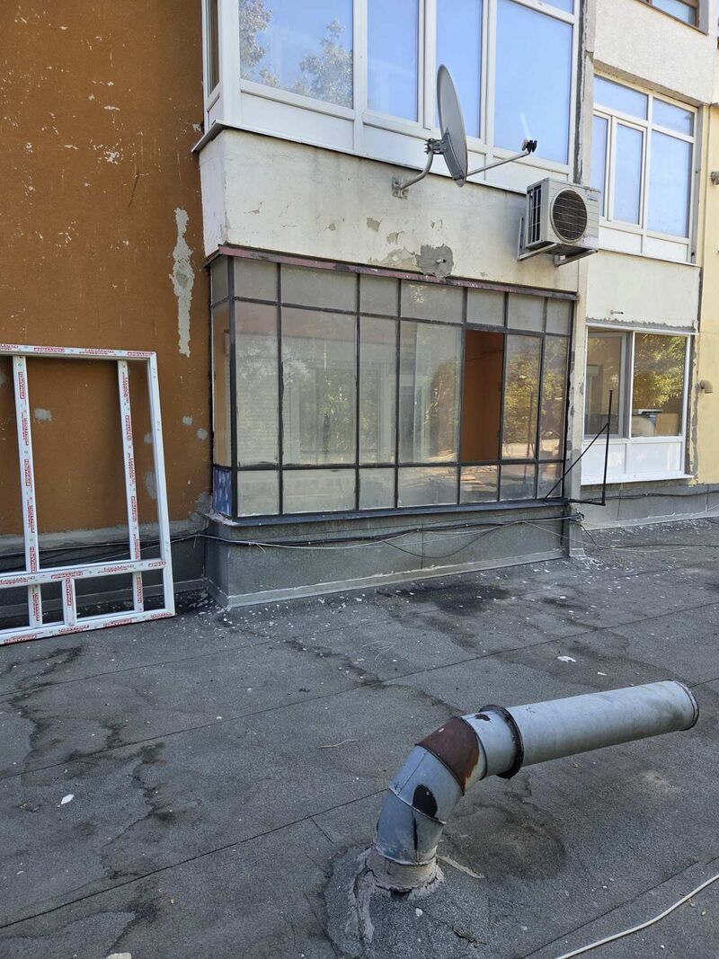 Остъкляване на балкон на първи етаж — ДС Домо-Тех, Шумен